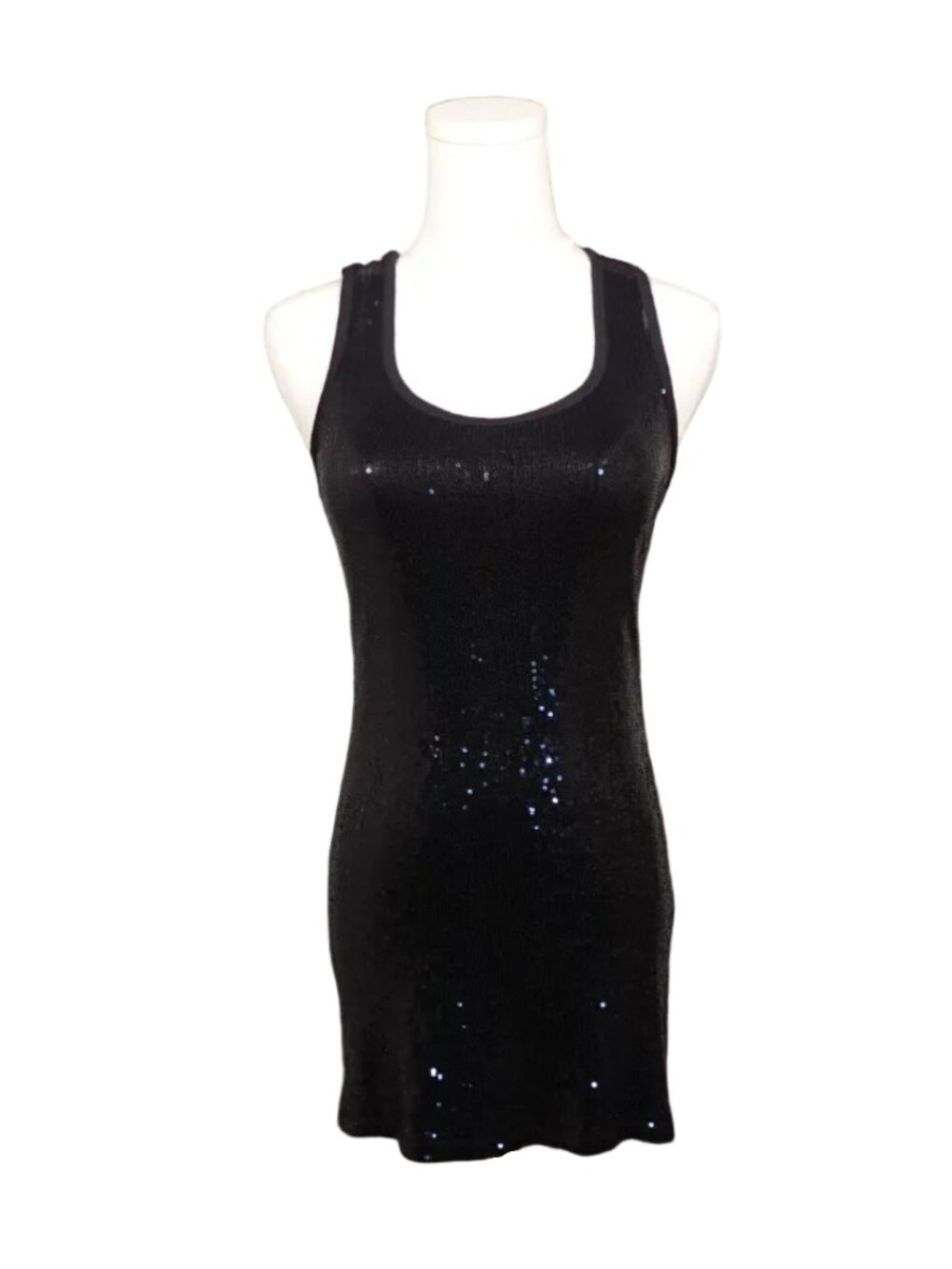 Midnight Muse Sequin Mini Dress-M